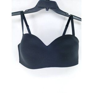 Wacoal Staying Power Strapless Bra Size 34C Black Wirefree